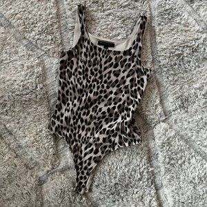 Banana Republic leopard bodysuit PXXS